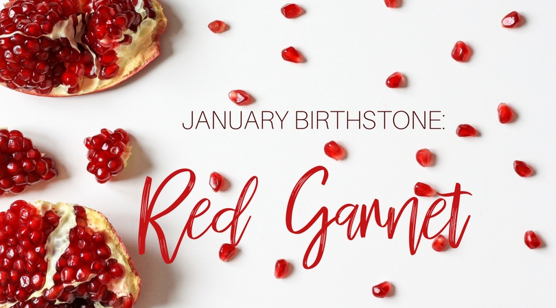 January Birthstone Red Garnet